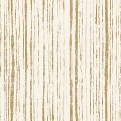 Fototapeta premium Elegant Gold Vertical Striped Pattern on Cream Textile Background.