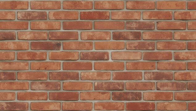 Seamless Red Brick Wall Texture