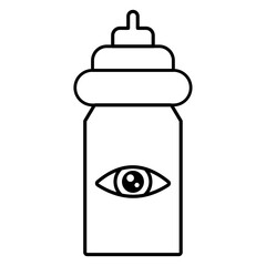 Eye Checkup Line Icons