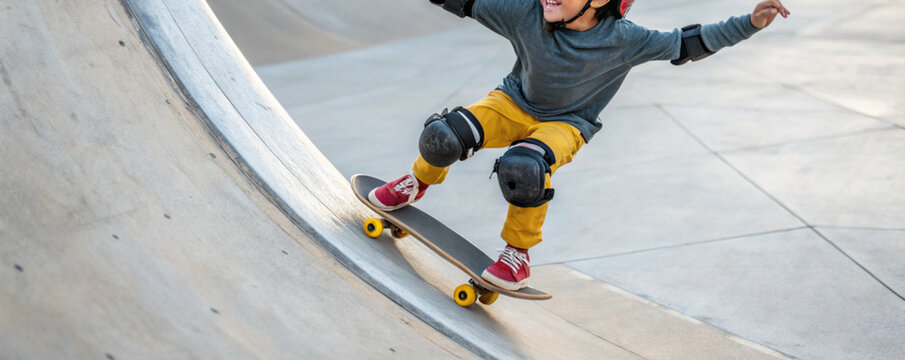 skateboarder in action on the wall