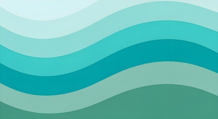 Soothing gradient waves in cool ocean blues and greens create a calming, modern backdrop for your projects.
