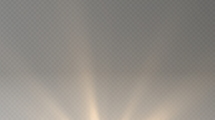 Gold, ray, beam, effect, entertainment with flare flash glow glowing lens shine create shiny sparkle. Elegant PNG design, bright PNG Overlay on transparent background for digital beauty.