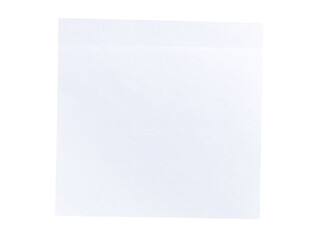 blank white paper sheet