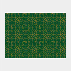 Abstract shapes and lines blending in creative symmetry