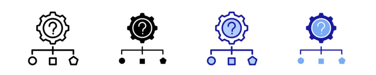 Data Cleaning  Icon Set Multiple Style Collection
