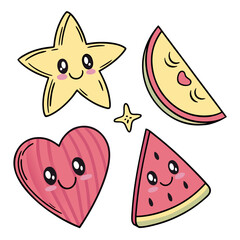 vector illustration of a strawberry