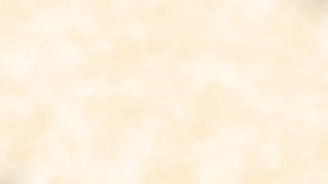 Smoke movement animation creates a light beige and blurred abstract pattern of shifting ethereal beauty.