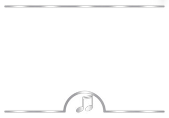 Elegant Silver Text Frame on Transparent Background for Invitations, Certificates, and Presentations