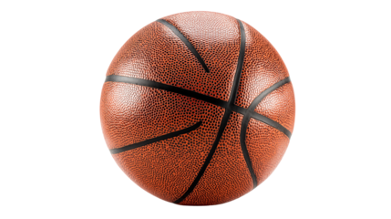 basketball isolated on white background