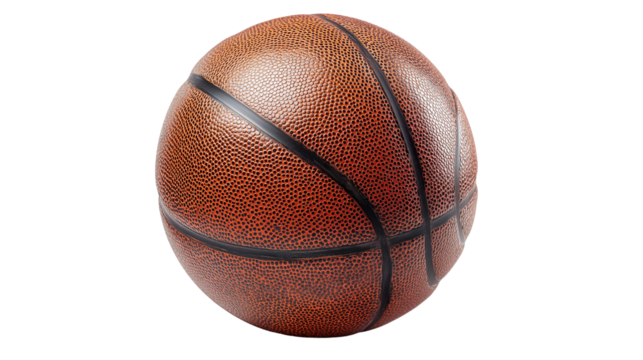 basketball isolated on white background