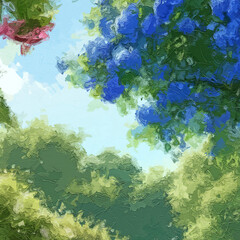 Various oil paintings, flowers, mushrooms, birds, streams, lakes, butterfly landscapes, chrysanthemums, ducks, cottages, roses, peonies, flowers, cats, dogs, mountains and waters