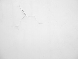Blank concrete wall texture with plaster skim coat white color use for background of design.