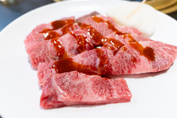 とろけるような食感、高級和牛　飛騨牛