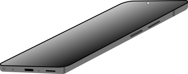 illustration of a smart mobile phone