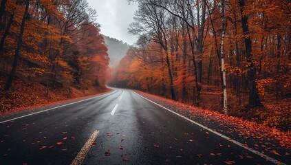 Fototapeta premium driving on a road