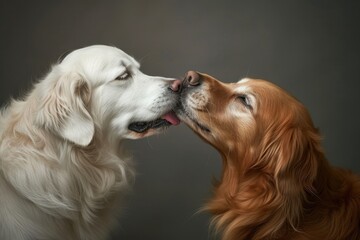 Dog retriever animal mammal.