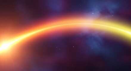 Blue glow of a lonely planet Earth sphere in the endless dark universe