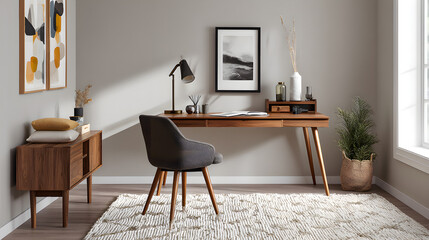 Modern Home Office Interior