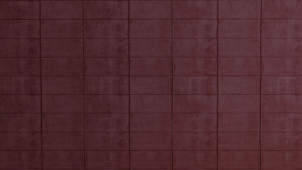 Dark red maroon tufted upholstered wall paneling creating a seamless geometric grid pattern for a luxury interior background