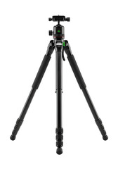 Camera tripod photography equipment isolated on transparent background