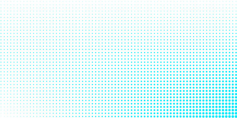 Transparent Vector Gradient Blue Color Halftone Background Staggered modern