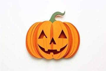 Fototapeta premium Pumpkin halloween vegetable craft.