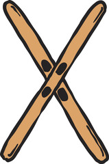 snow board Illustrator Artwork design