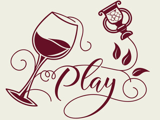 Stylish Winter Cup Logo Design for Sports Competition ,This eye-catching logo design embodies a winter sports competition, featuring a trophy and ice skates, perfect for a winter cup.