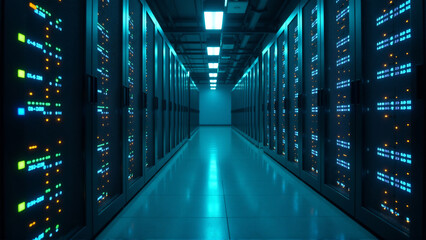 Fototapeta premium Scalable Cloud Infrastructure