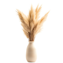 Elegant Pampas Grass Bouquet Displayed in a Stylish Setting