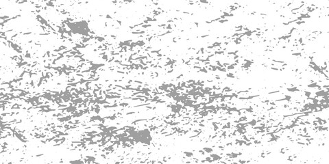 Abstract monochrome texture of scattered small gray and white elements transparent background