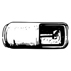 Reliable Flashlight Illustration for Camping Night Gear