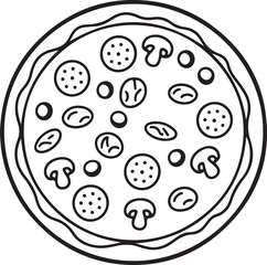 This is Eye Soothing & Minimalist Icon Design for National Cheese Pizza Day. Express your unique style with our custom-designed Icon