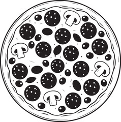 This is Eye Soothing & Minimalist Icon Design for National Cheese Pizza Day. Express your unique style with our custom-designed Icon