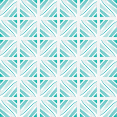 Vector illustration of gradient square tile pattern in earth tone wave diagonal style.