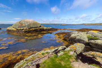 Seascape. Dungloe coast landscape. Donegal. Ireland