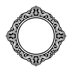 round lace frame