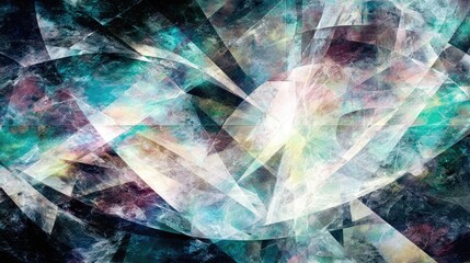 Abstract Geometric Colorful Design