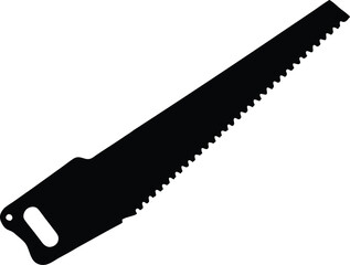  handsaw tool silhouette design  