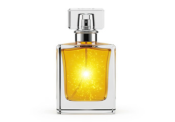 perfume bottle isolated on white