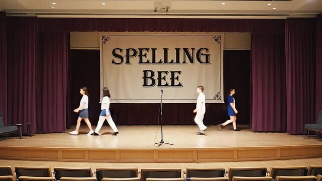 Bee spelling contest.