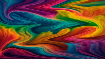 Colorful rainbow blurred background. Red, purple, violet, orange, yellow, pink, green, blue. Abstract background