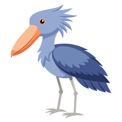 blue heron cartoon