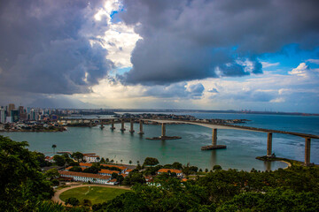 Vista de Ilha Velha, Espirito Santo, Brasil