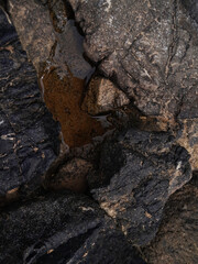 detailed photo of stone texture