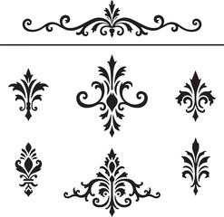 Decorative Element Laser Cut Bundle