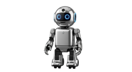 Chrome Robot Futuristic Ai Companion