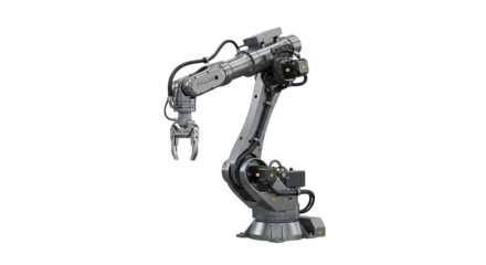 Industrial Robot Arm 3d Render