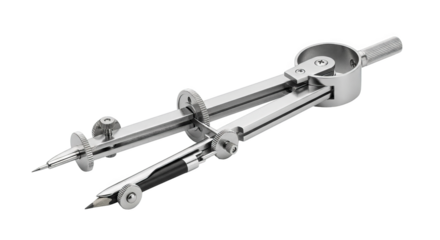Precision Metal Compass Drawing Tool