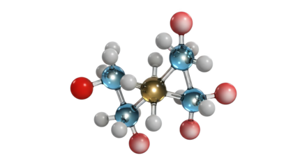 3d Model Of A Chemical Compound Molecule